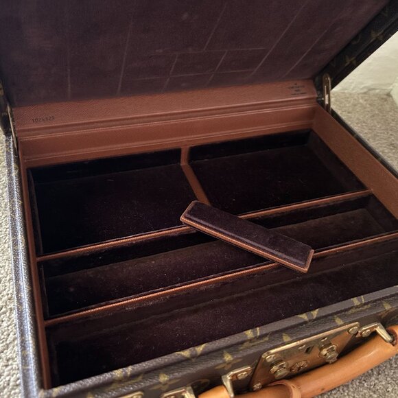 Louis Vuitton Monogram Jewelry Box Case Boite Bijoux - Picture 5 of 16